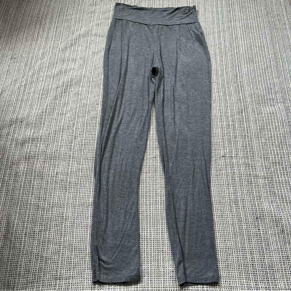 Gray High-Waisted Light Weight Joggers